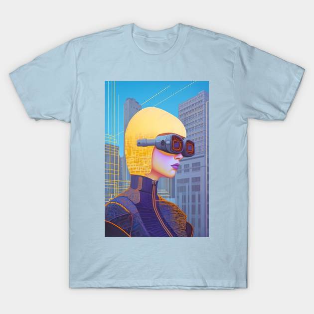 Virtual Vision T-Shirt by JustinKosch